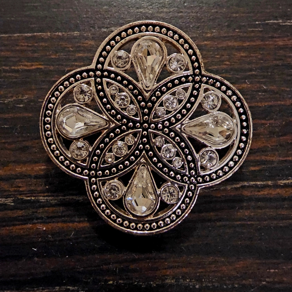 Premier Designs Brooch with Magnetic Clasp